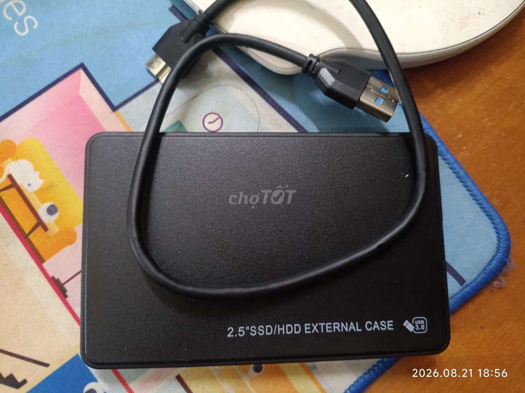 Черный корпус для жесткого диска 2.5 дюйма USB 3.0