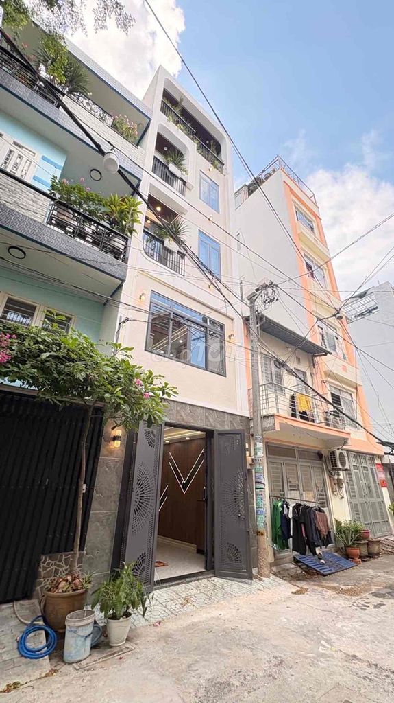 Фото 2: Новый дом 5 этажей с полной мебелью, 1/ шоссе 1A_Бинь Хынг Хоа_Бинь Тан_69м²