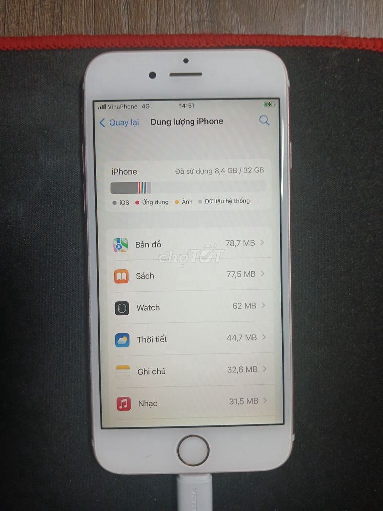 Фото 2: Apple iPhone 6S 32GB Розовый 100%