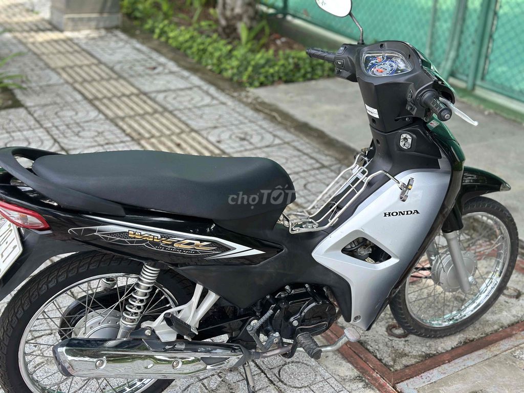 Honda Wave A 110 2018 Черный Серебристый