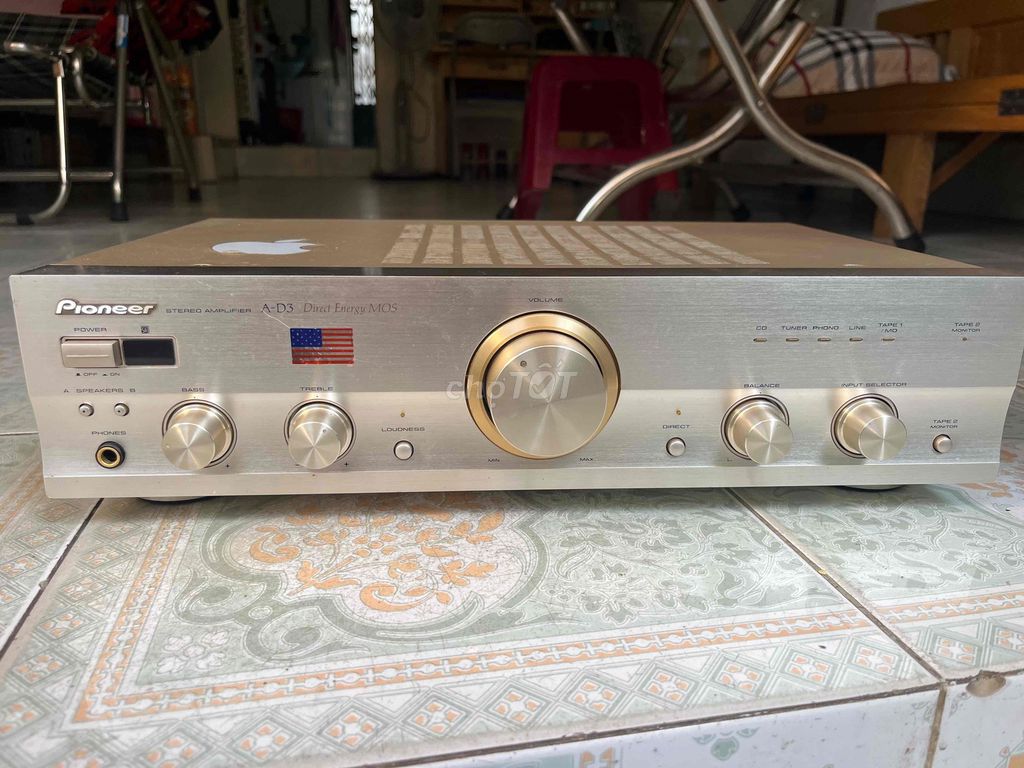 Усилитель Pioneer A-D3 золотисто-медный, оригинальный