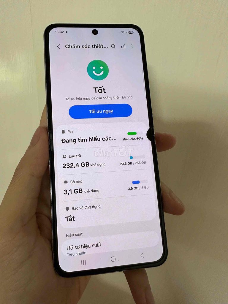 Фото 3: Samsung Z Flip 5 синий 256GB 2 sim