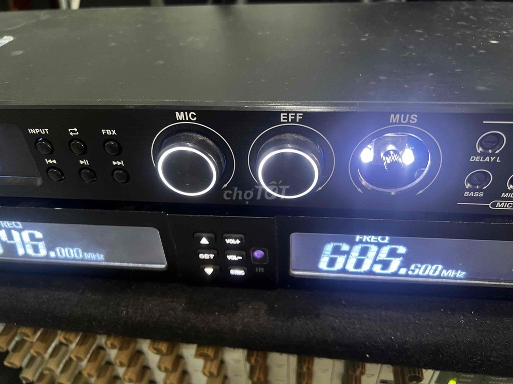 Фото 2: Цифровой процессор AK PRO K20PLUS Черный Bluetooth