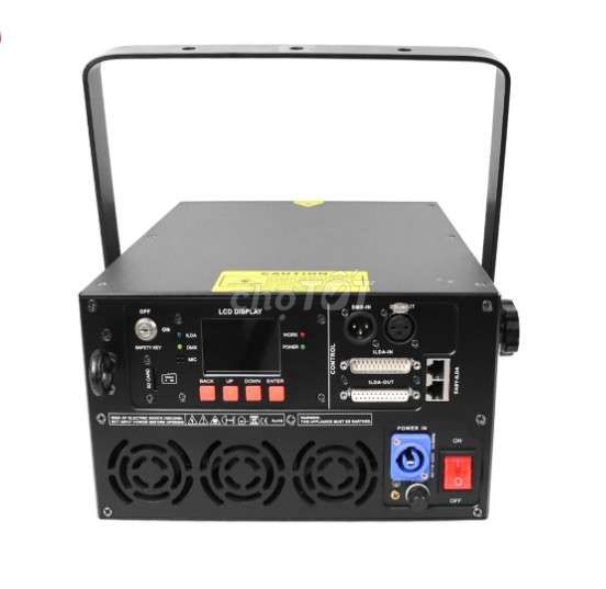 Сценический лазер HBK Club 15W RGB Black б/у