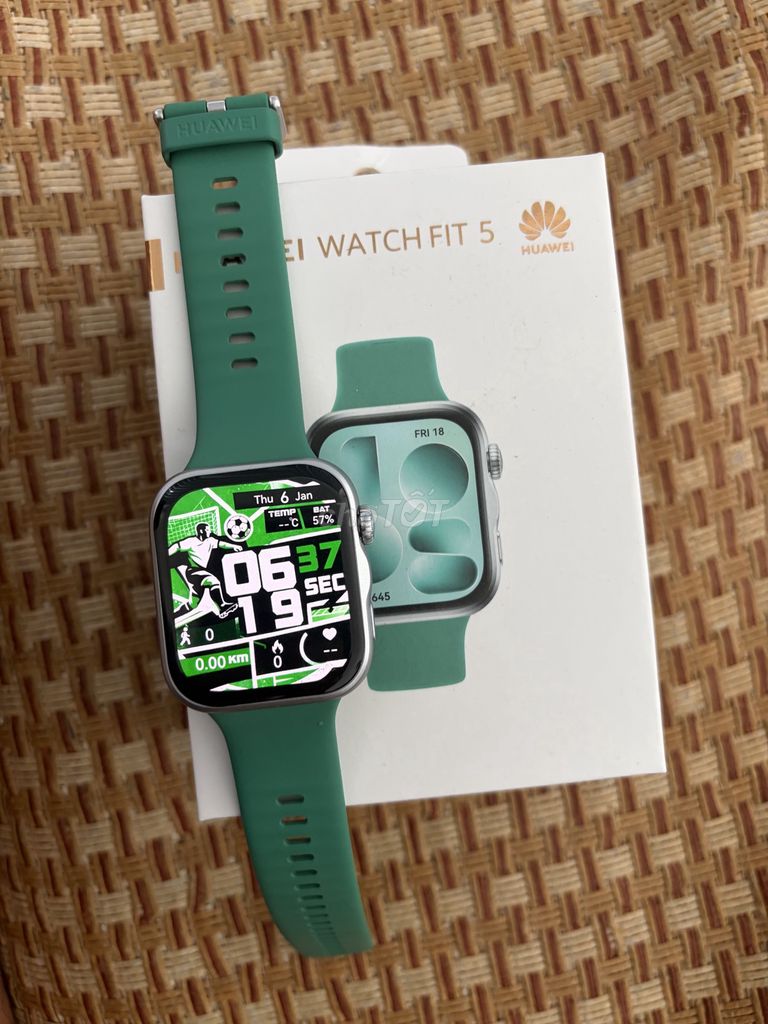 Huawei Watch Fit 5 Зеленый