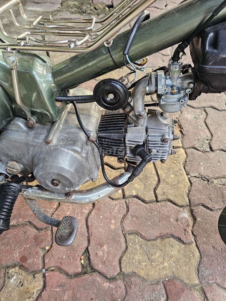Фото 3: Honda Cup 81 50cc темно-зеленый, б/у
