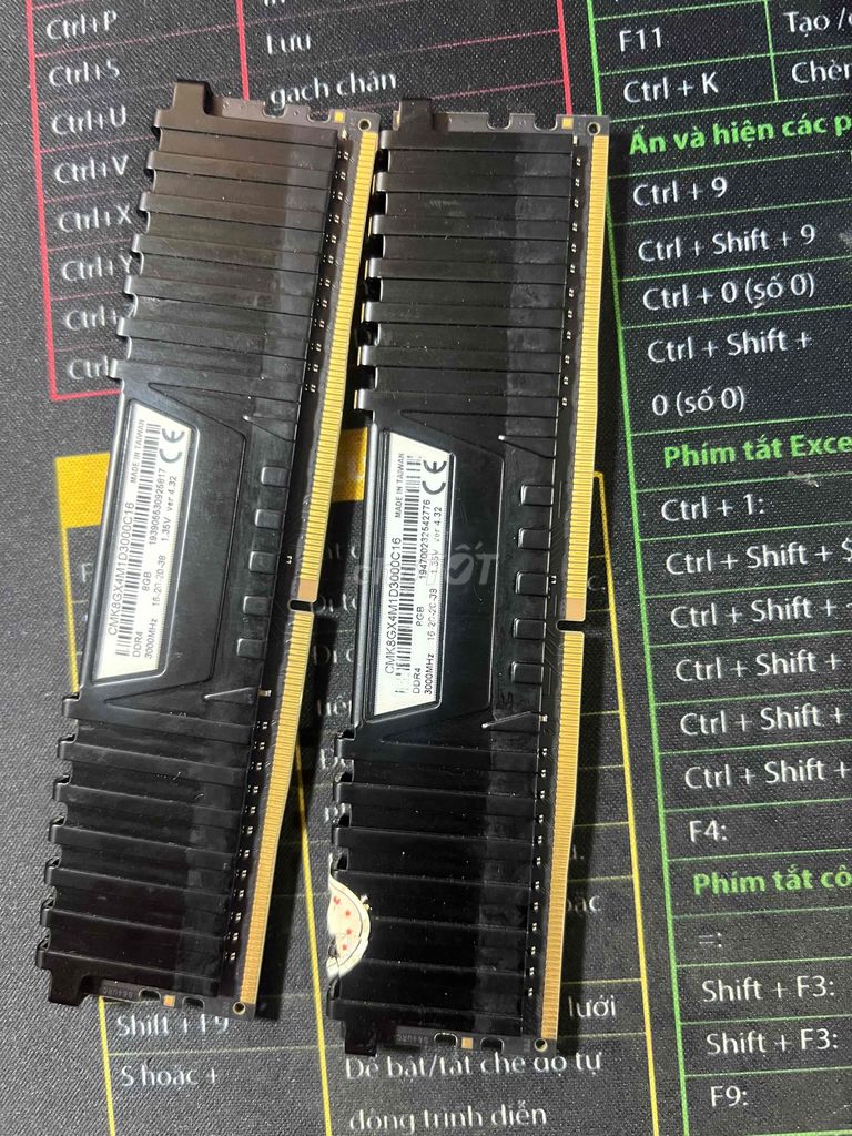 RAM Corsair Vengeance LPX DDR4 16GB Черный