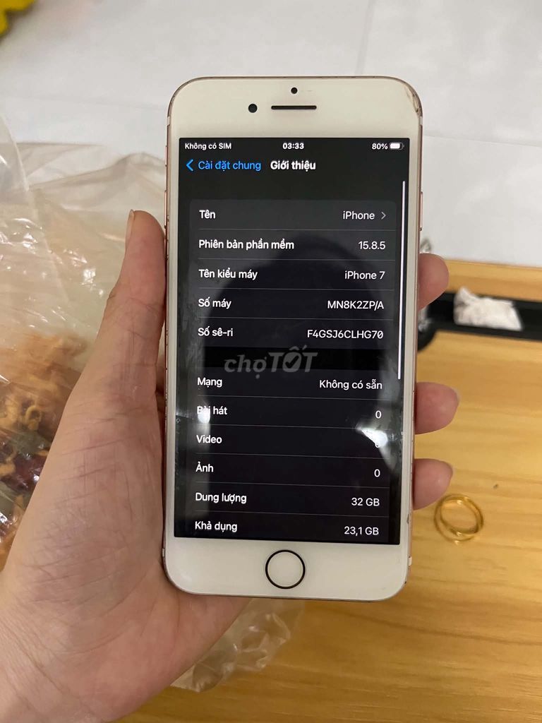 Фото 2: Apple iPhone 7 32GB Розовый