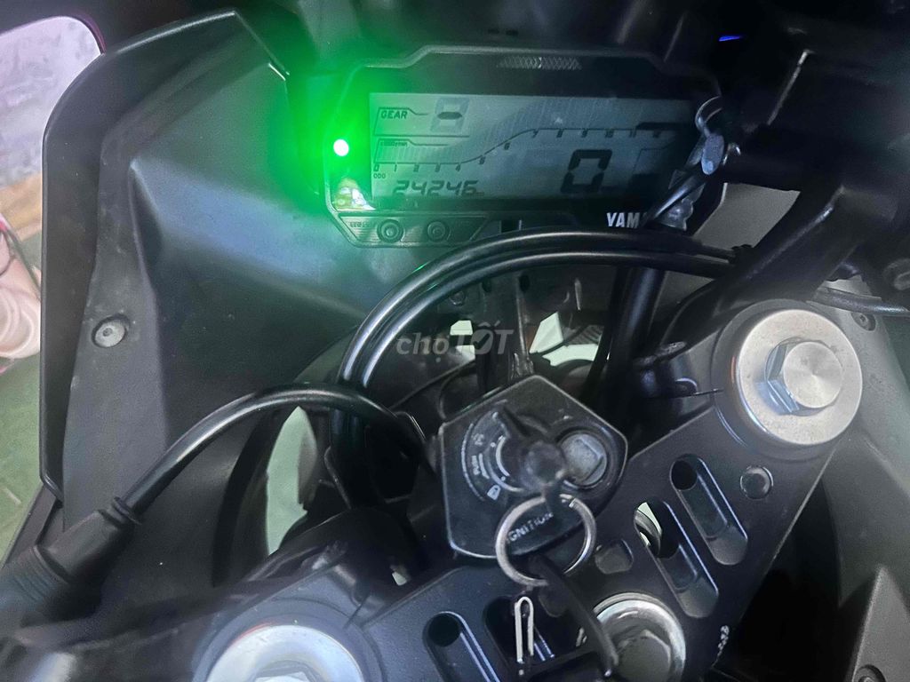 Фото 2: Yamaha R15v3 155cc Черный, ручное сцепление, 24246 км