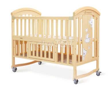 Детская кроватка Chilux Peace Natural из дерева, для мальчиков и девочек