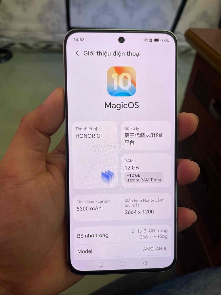 Фото 3: Honor GT 12GB 256GB