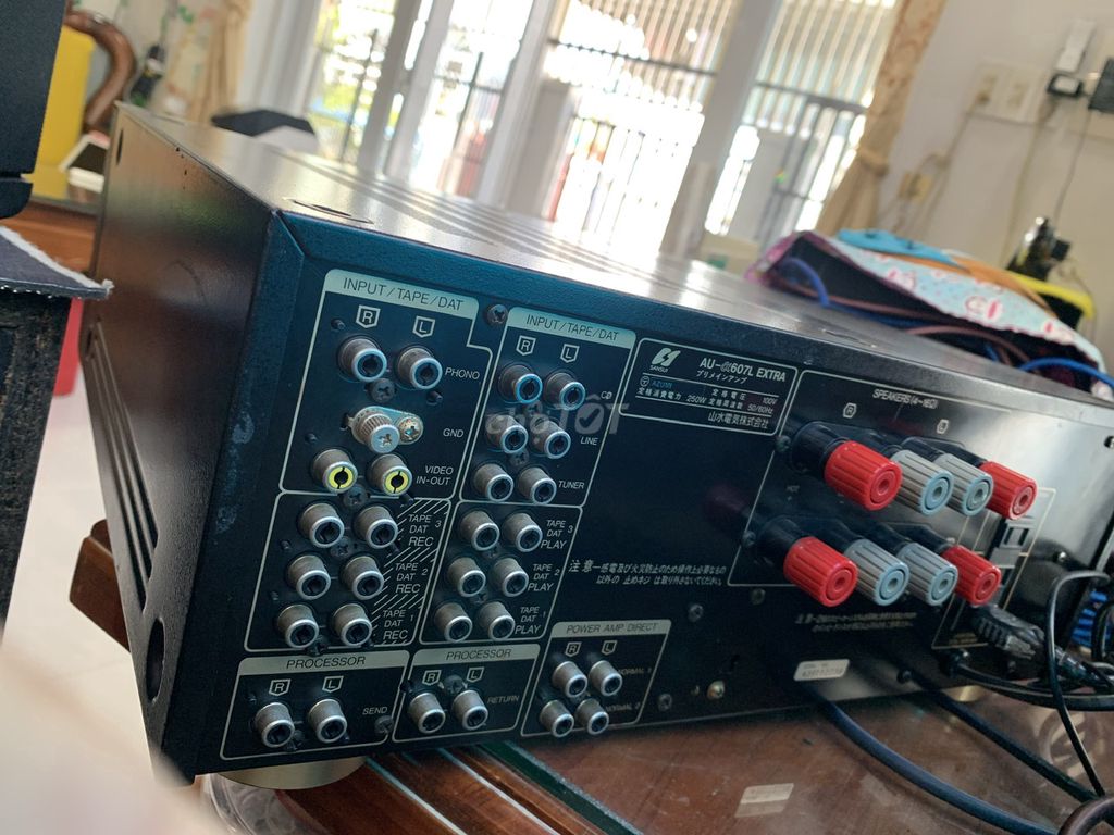 Фото 2: Усилитель Sansui AU-α607L EXTRA черный, отличное состояние, 90