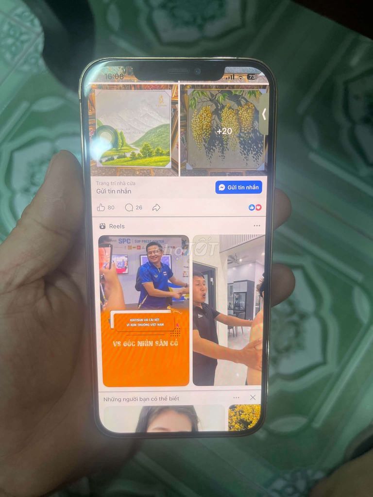 iPhone 12 Pro Max Vàng, đã thay màn hình zin bóc máy