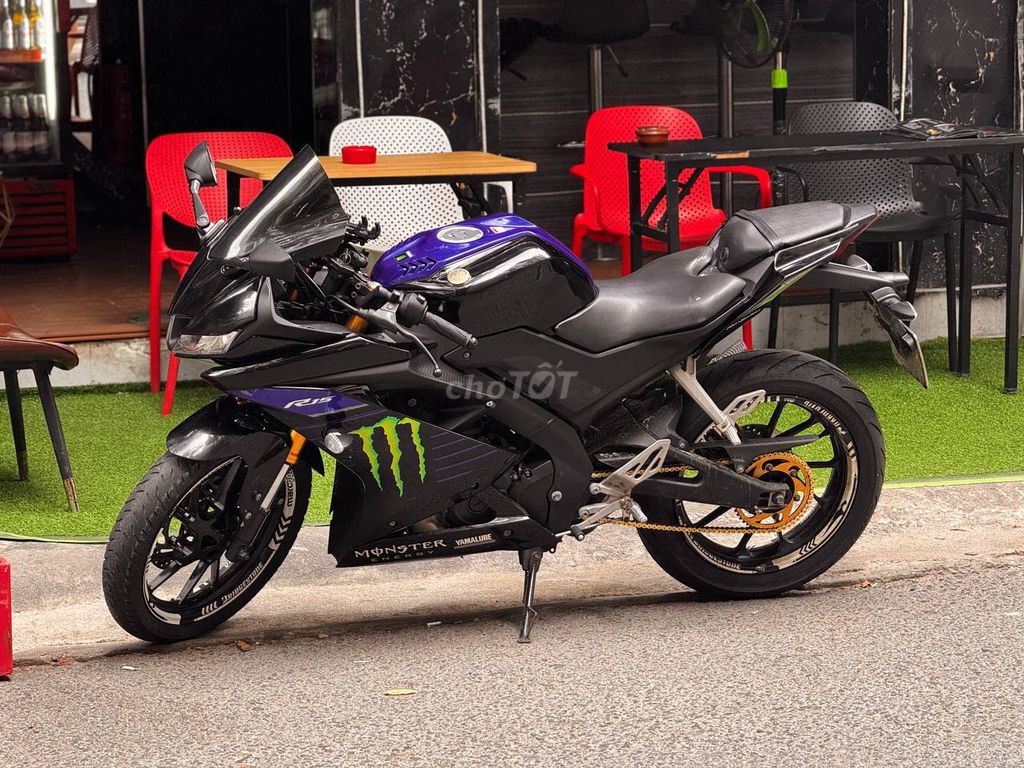 Yamaha R15 V3 2020 Черно-фиолетовый 19 000 км