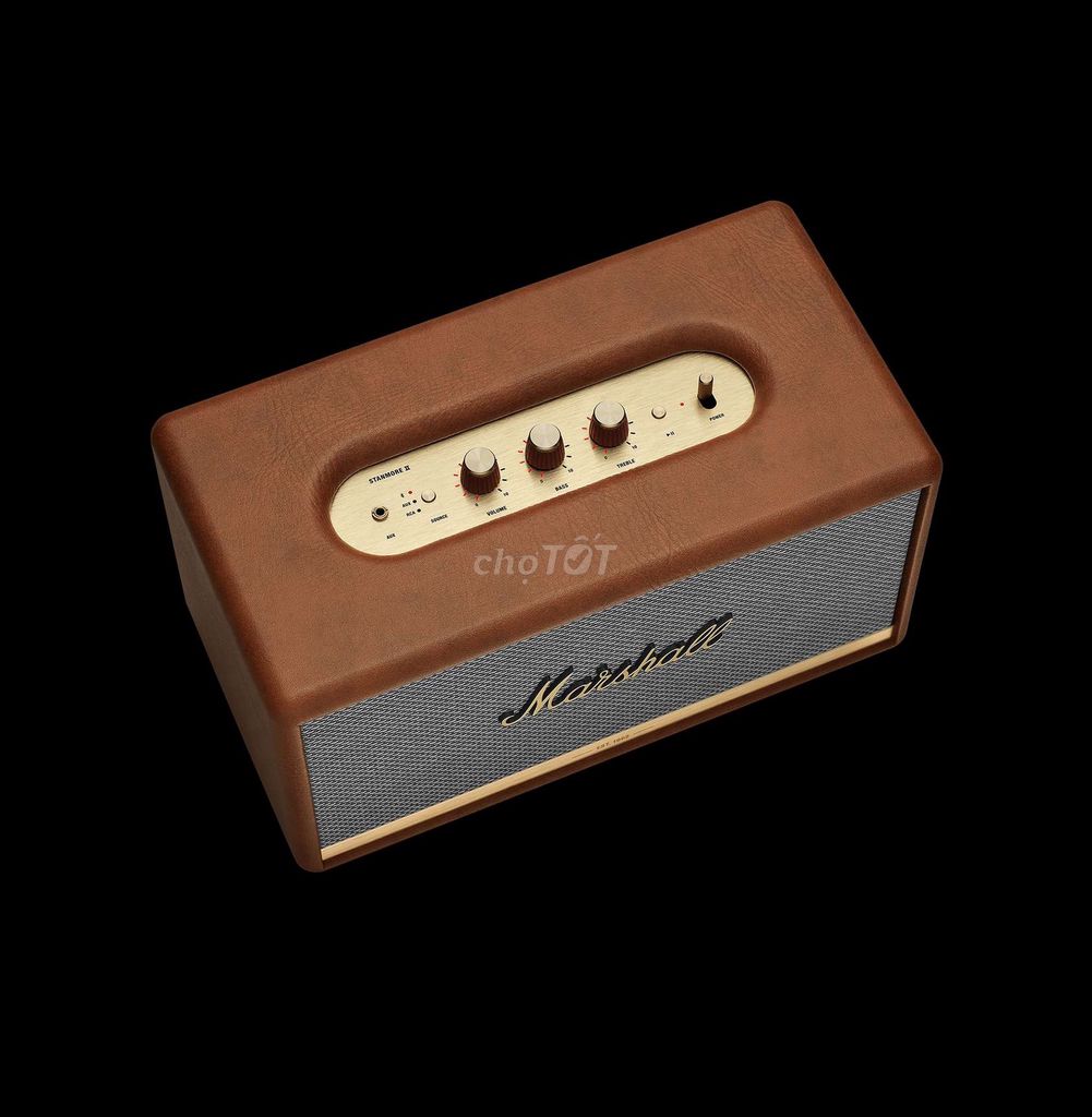 Фото 2: Колонка Bluetooth Marshall Stanmore II коричневая