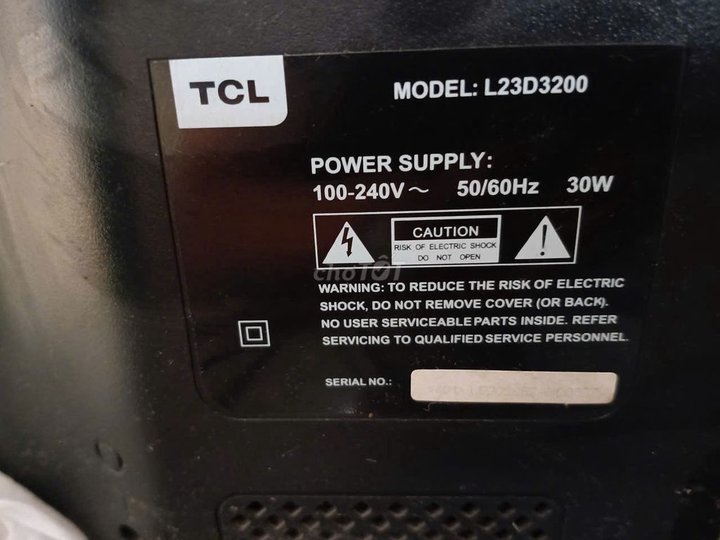 Телевизор TCL L23D3200 23 дюйма черный