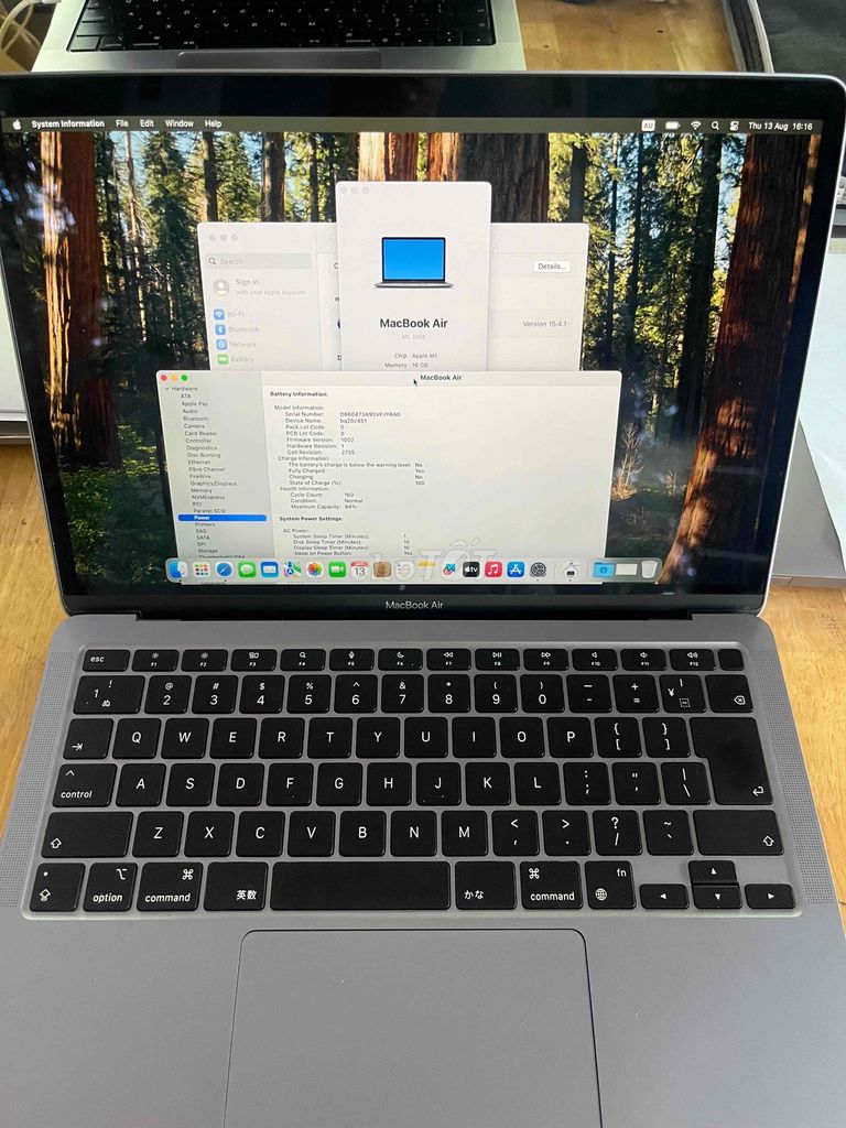 Фото 2: MacBook Air M1 Ram 16GB Ssd 512GB