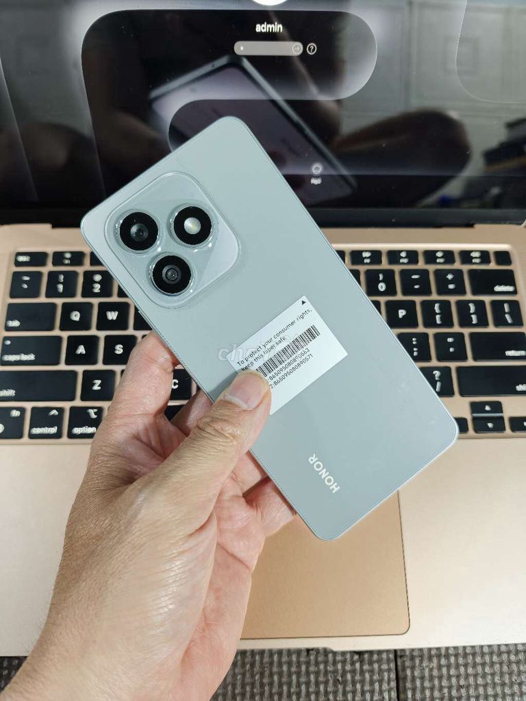 Honor X8d 8GB/128GB Серый Snapdragon 6S Gen 2