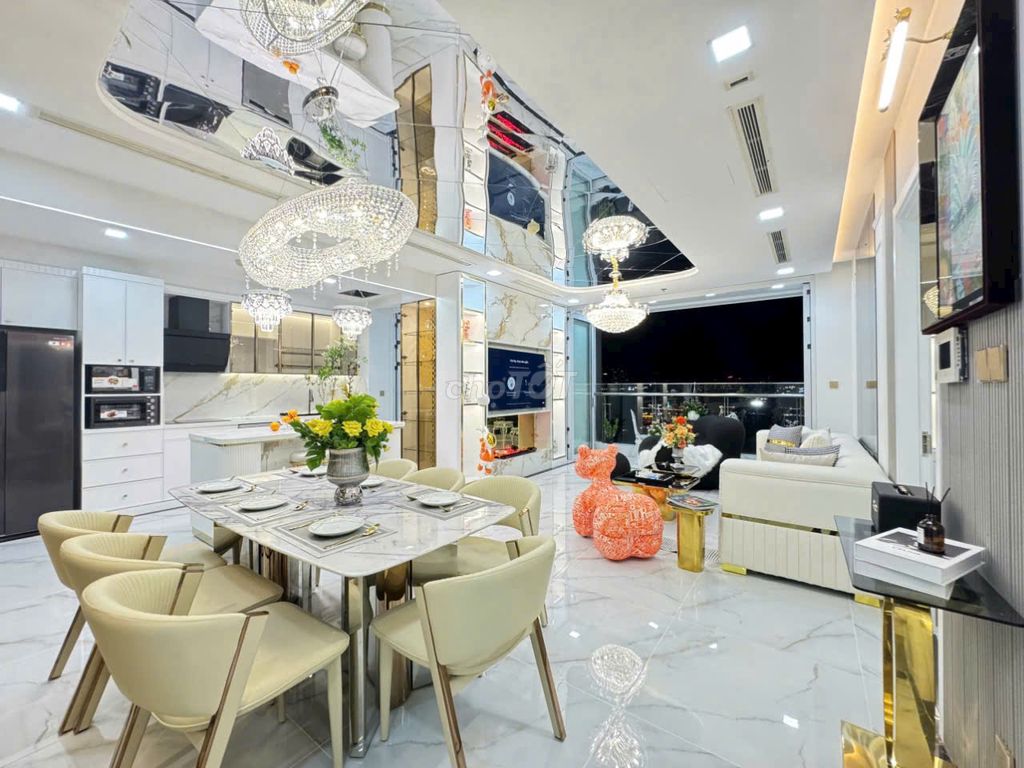 Сдается квартира 3 спальни с премиальной мебелью в Vinhomes Central Park