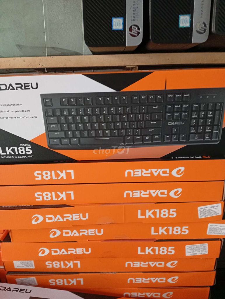 Комбо клавиатура + мышь DAREU LK185 LM103 чёрная