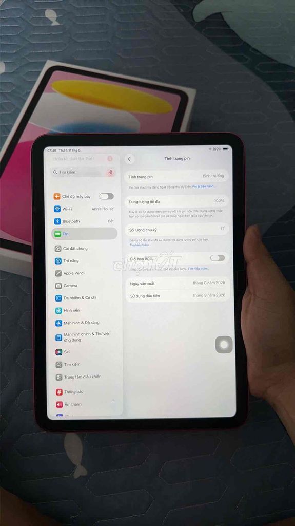 Фото 2: Apple iPad A16 Wifi 128GB Розовый