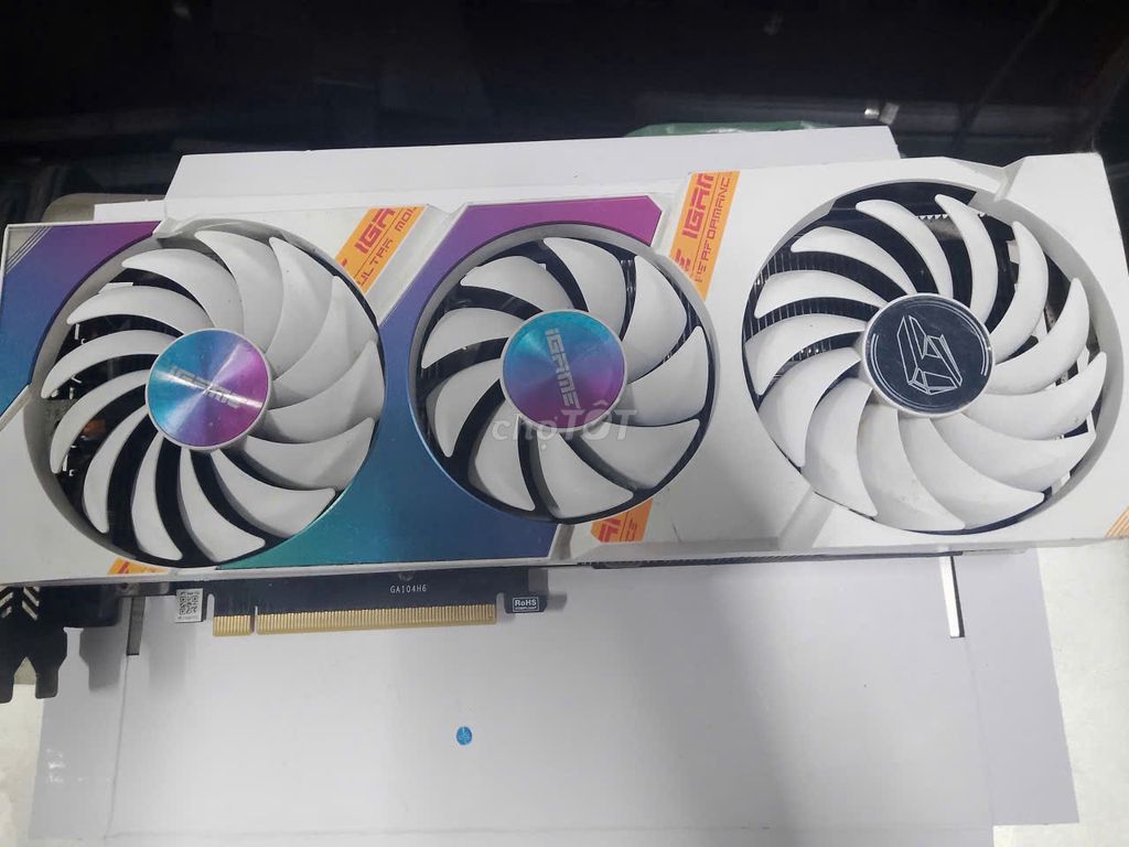 Видеокарта iGame RTX 3060 Ultra W OC 12G White