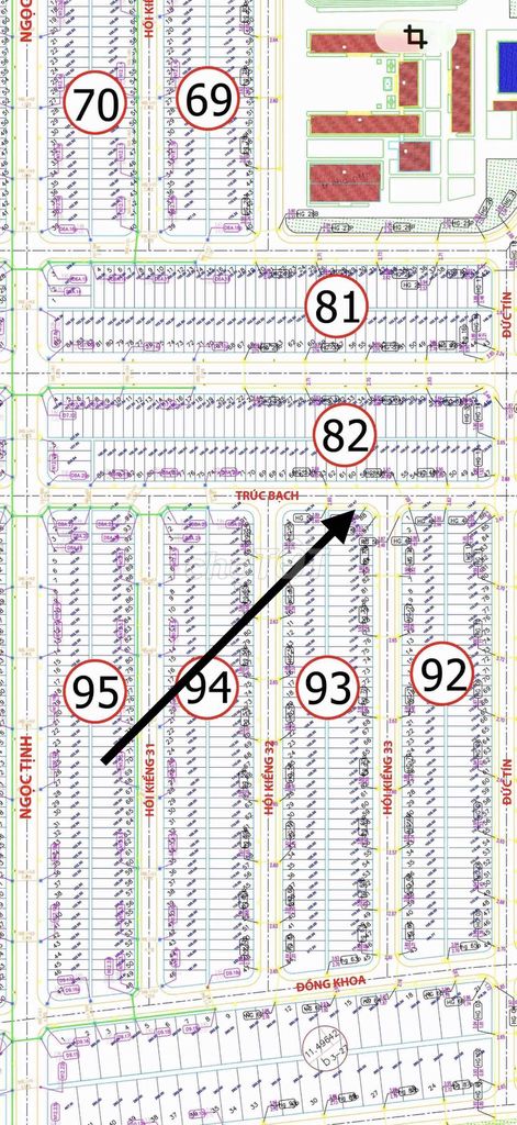 Фото 2: Продажа углового участка на углу улиц Нам Лонг и Хой Киенг 33, район Нам Хоа Суан