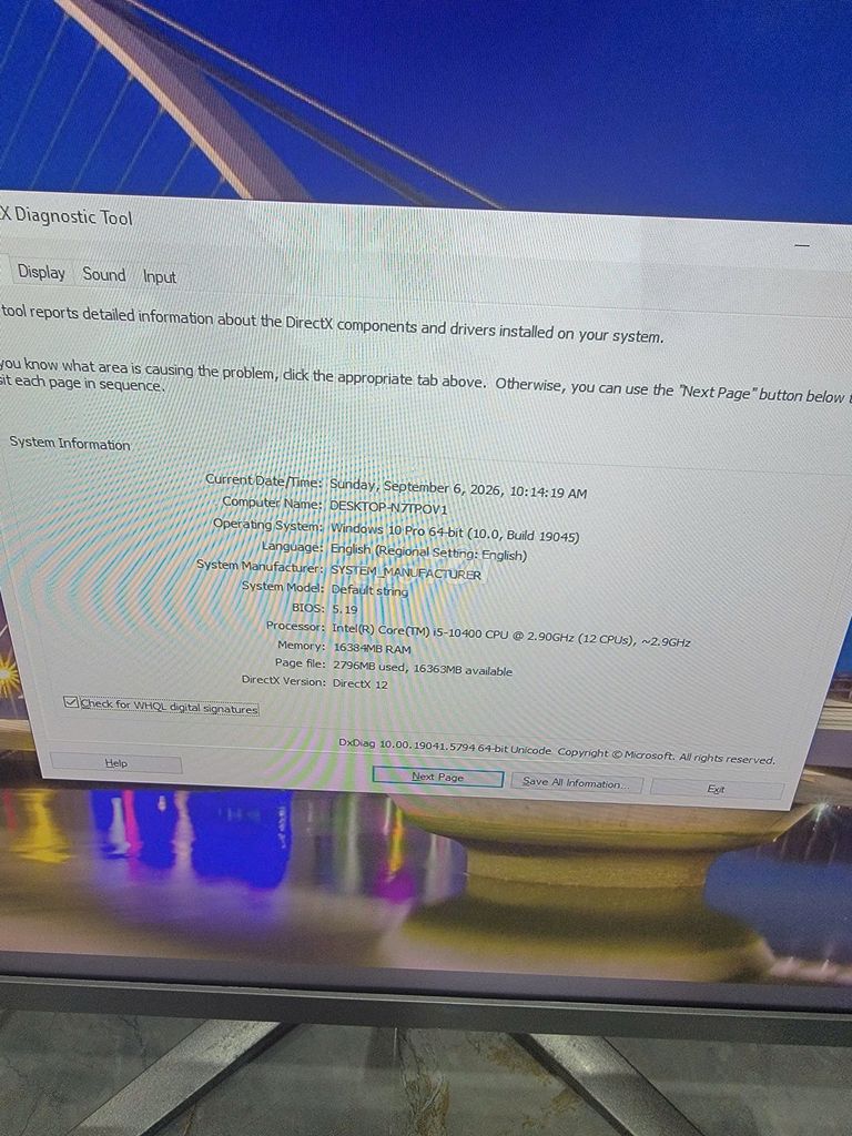 Моноблок i5-10400 16GB/480GB серебристый