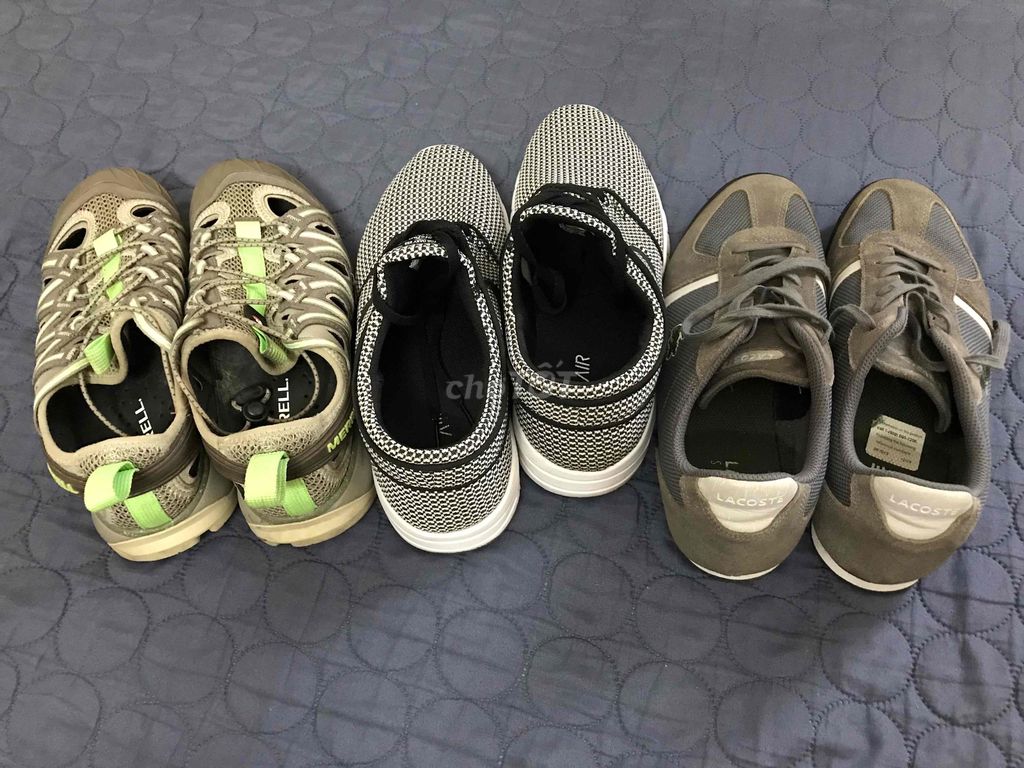 Треккинговые ботинки Merrell vs Nike vs Lacoste