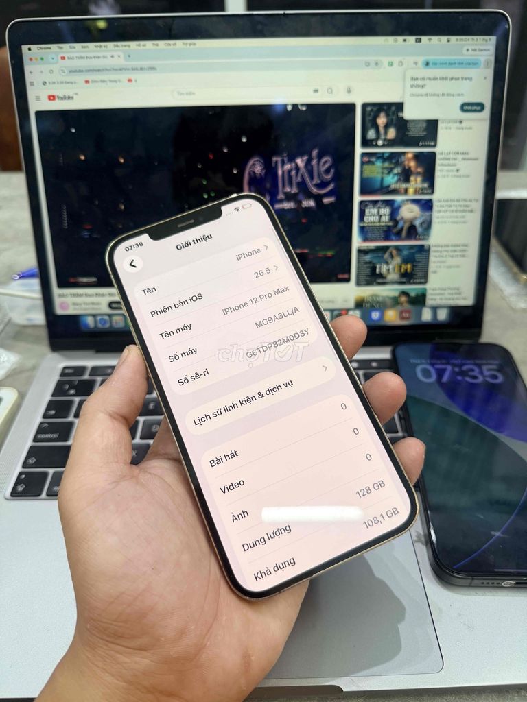 Фото 2: Apple iPhone 12 Pro Max 128GB Золотой