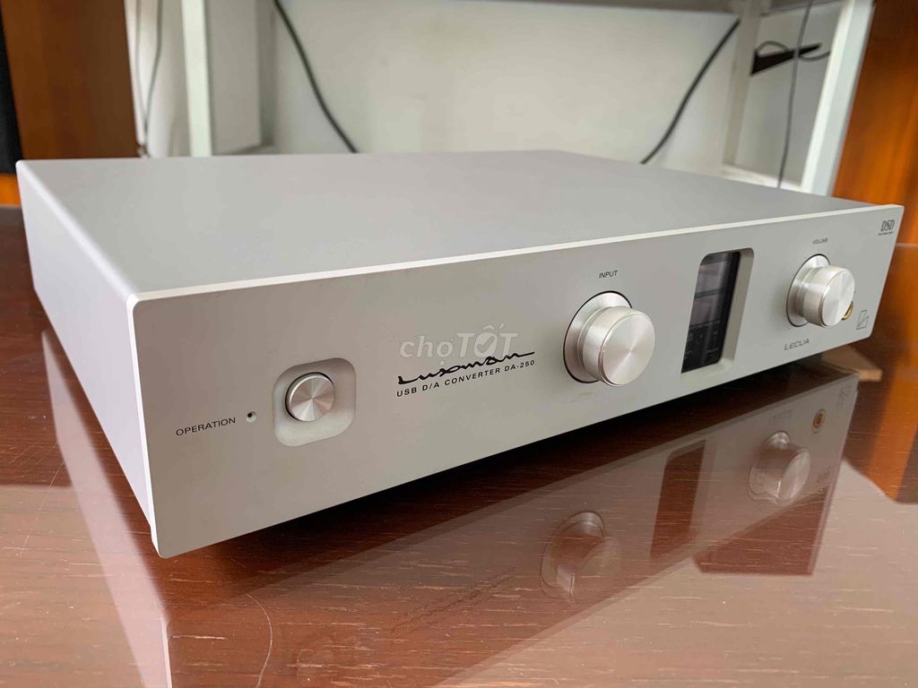 Фото 3: Luxman DA-250 DAC серебристый, новый, суперзвук