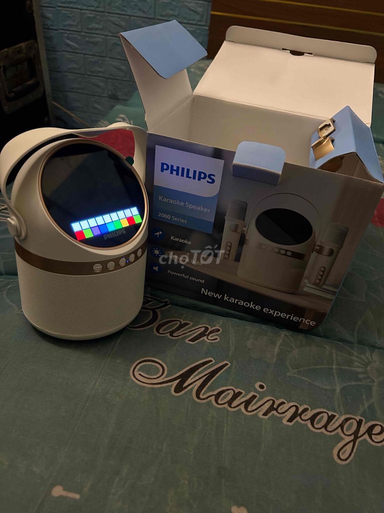 Фото 3: Колонка караоке Philips 2000 Series белая