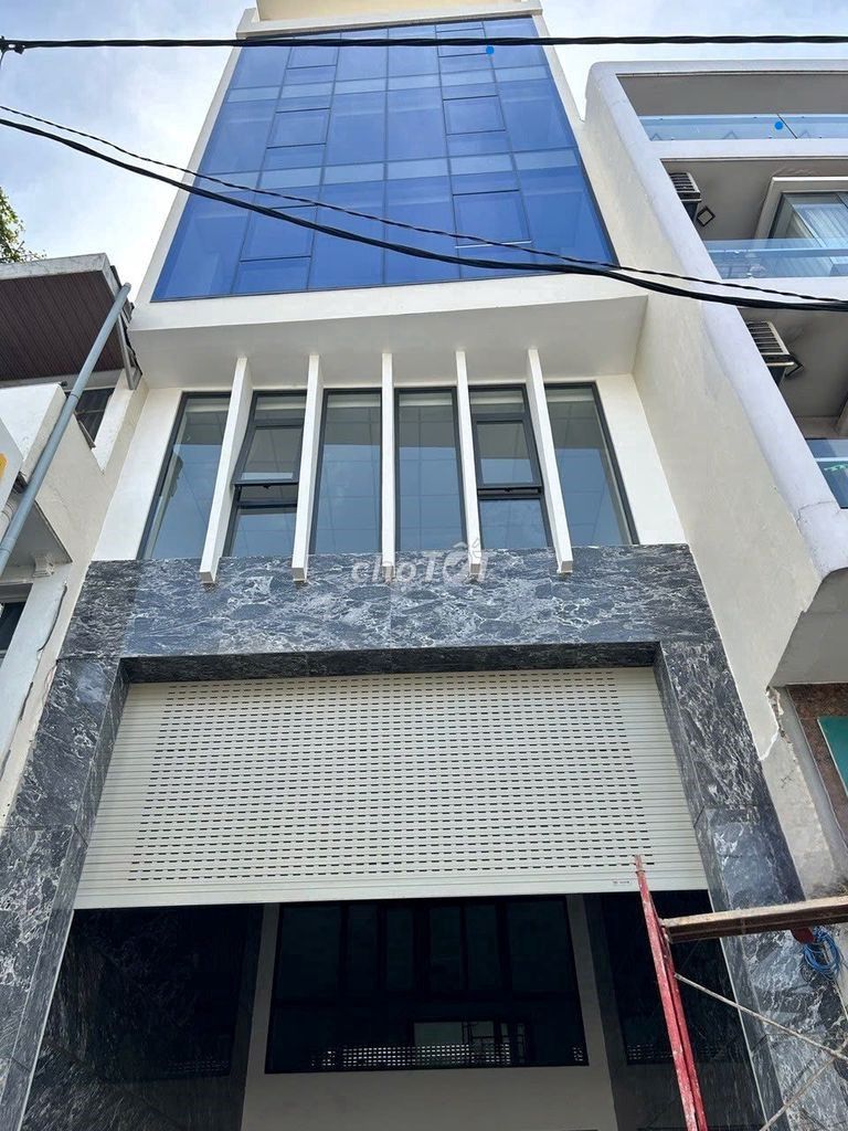 🎉🎉🎉 Cho thuê nhà mặt tiền Thăng Long, P4, 6x22m, hầm trệt 4 lầu, thang máy.