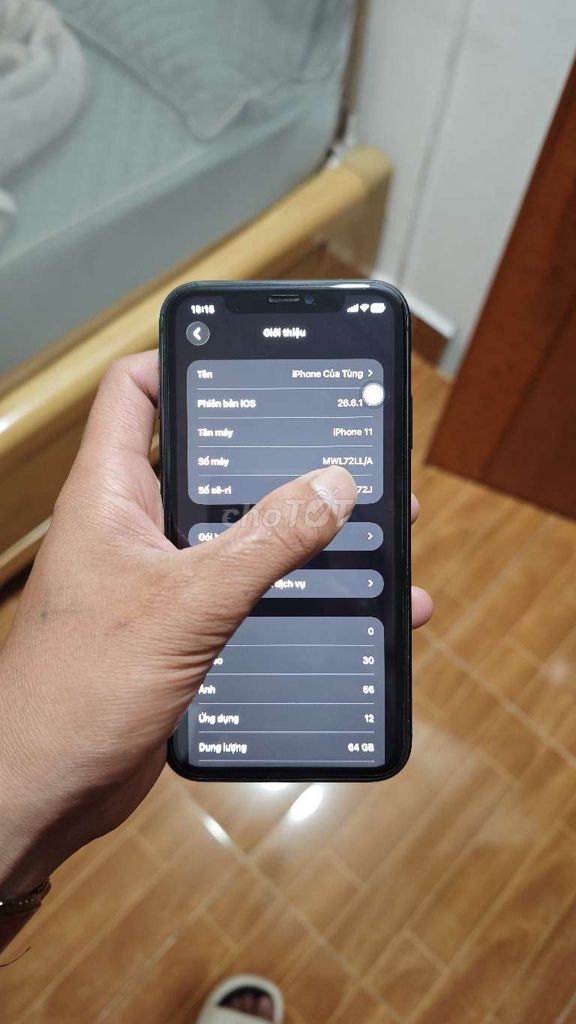 Apple iPhone 11 64GB Черный Б/У