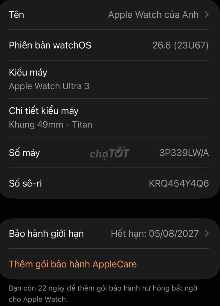 Фото 2: Apple Watch Ultra 3 49mm чёрный Like New