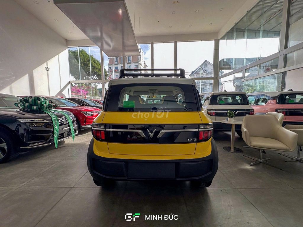 VinFast VF3 2025 желтая версия с покупкой батареи