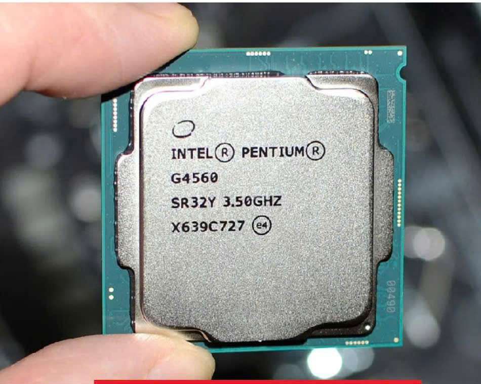CPU Intel G4560, G4400 socket H110 3.50GHz, работает отлично