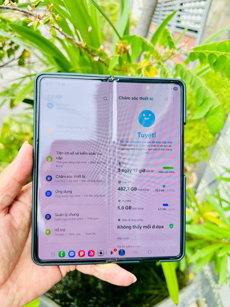 Фото 2: Samsung Galaxy Z Fold 3 512GB Зеленый