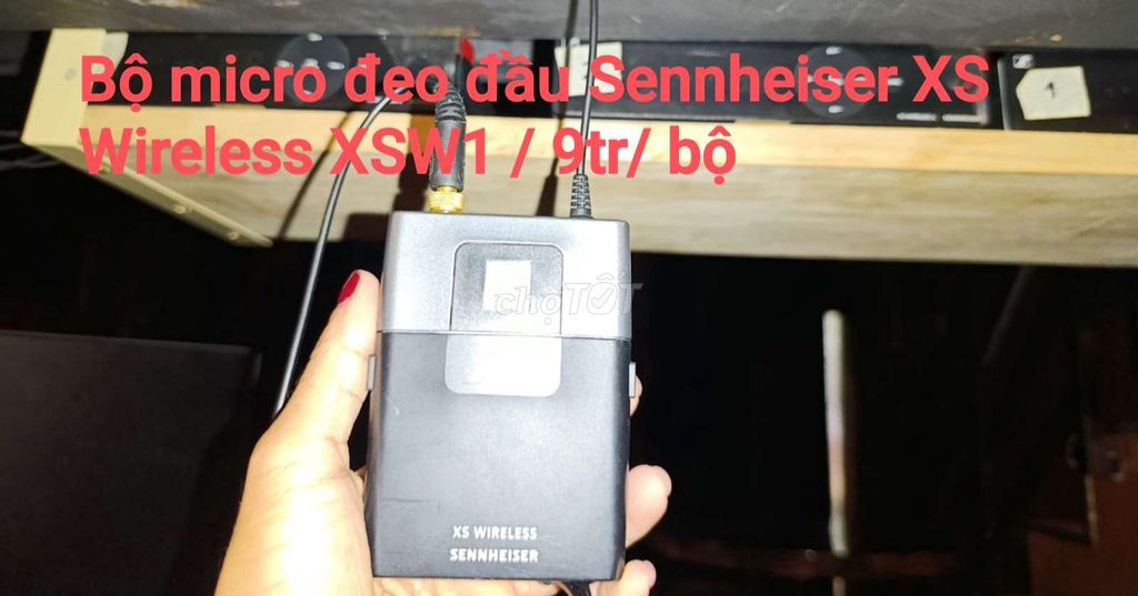 Micro Sennheiser XS Wireless XSW1 Đen Không dây