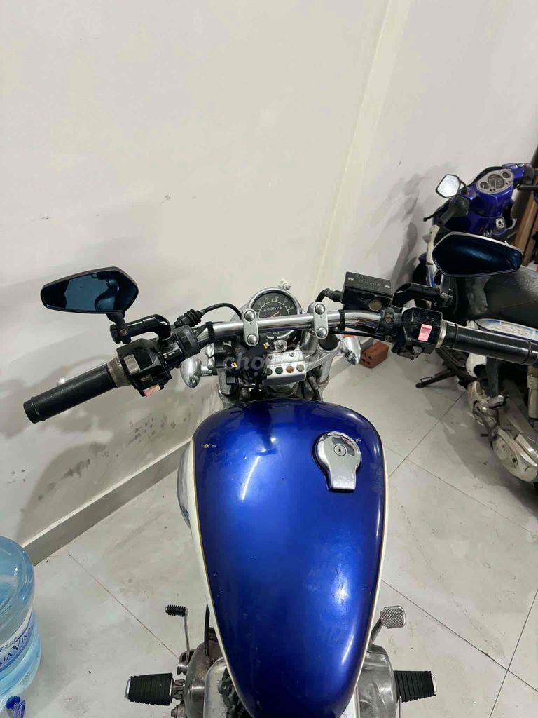 Фото 2: Yamaha Virago 400cc 2008 сине-белый
