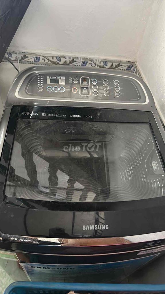 Фото 3: Стиральная машина Samsung 14 кг с верхней загрузкой, серая, Digital Inverter