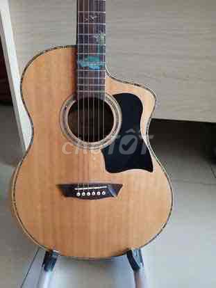 Акустическая гитара Washburn SC56SCE, коричневая