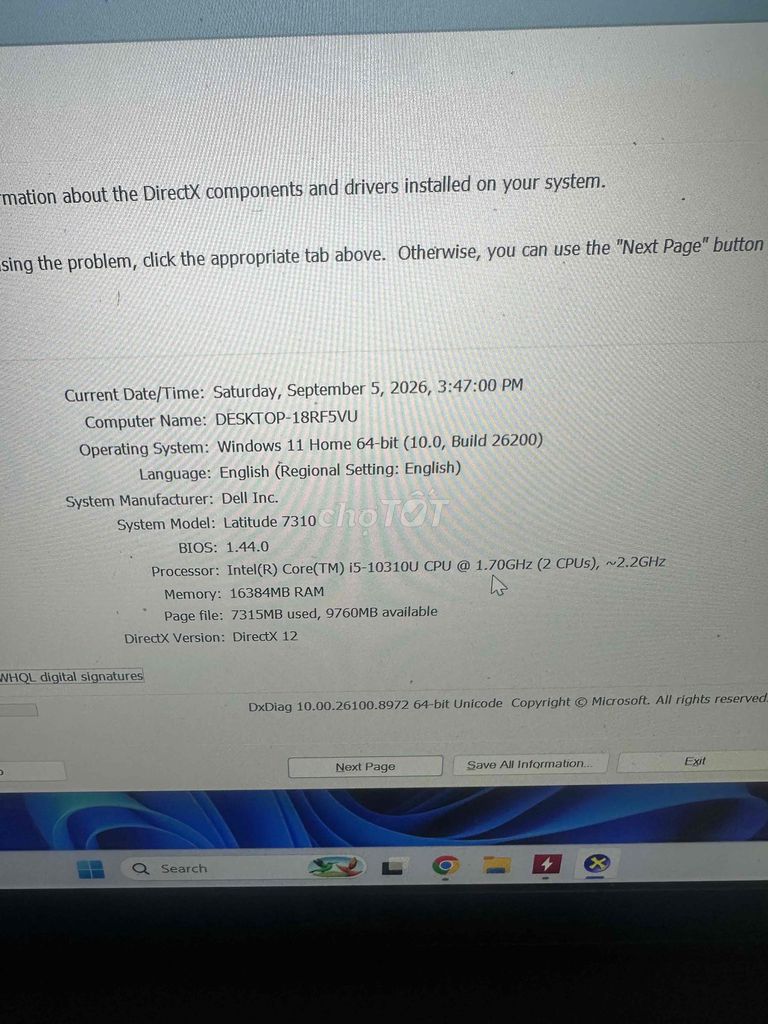 Фото 3: Dell Latitude 7310 i5-10310U/Ram16/256GB Full HD