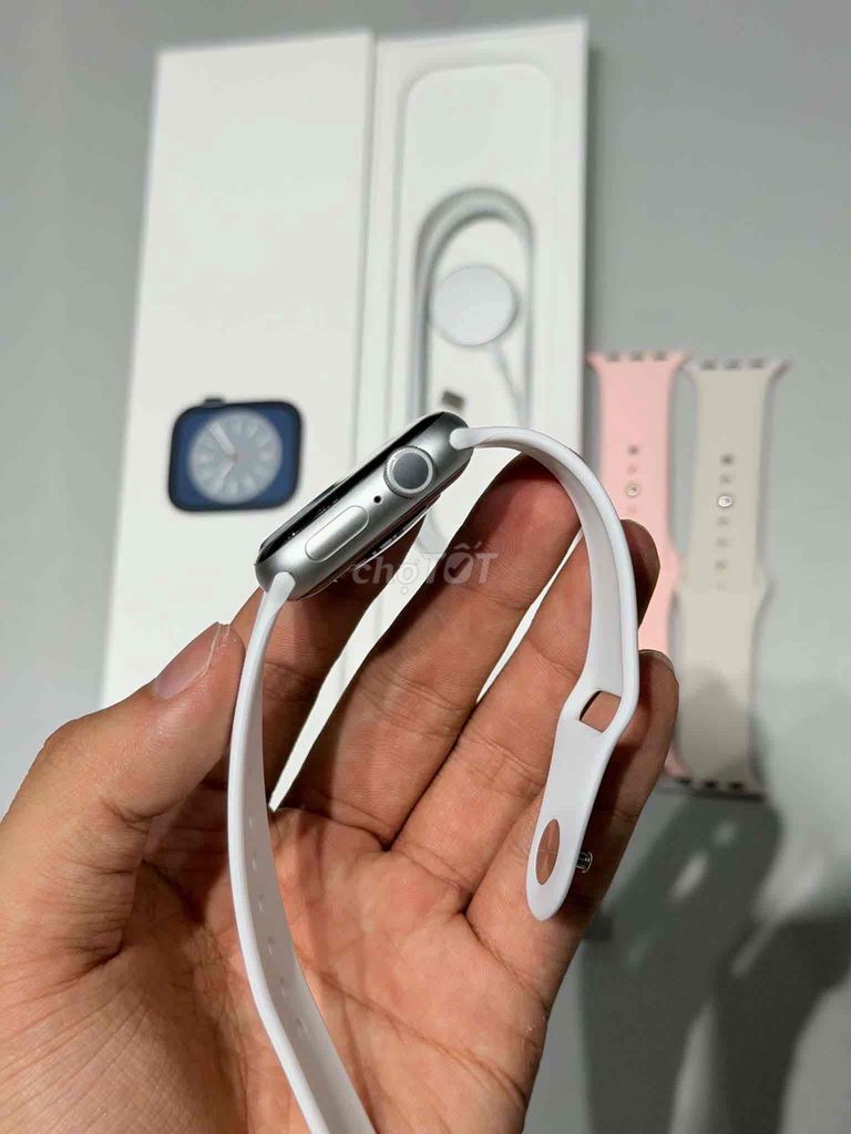 Apple Watch S6 алюминий Starlight как новый