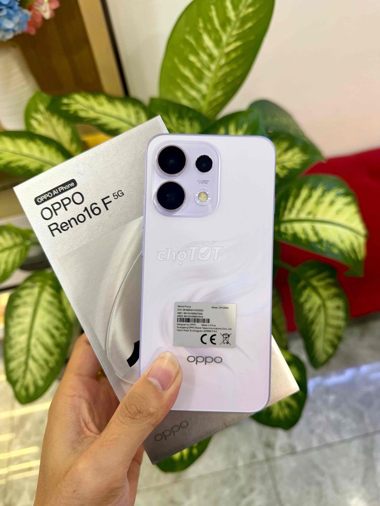 Oppo Reno 16F 5G 8GB/128GB фиолетовый