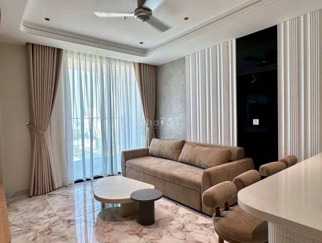 Аренда квартиры 1BR+1 с видом на реку Хан, элитная мебель в Sun Ponte
