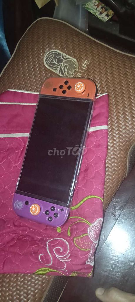 Nintendo Switch OLED Pokémon 256GB Фиолетовый/Оранжевый