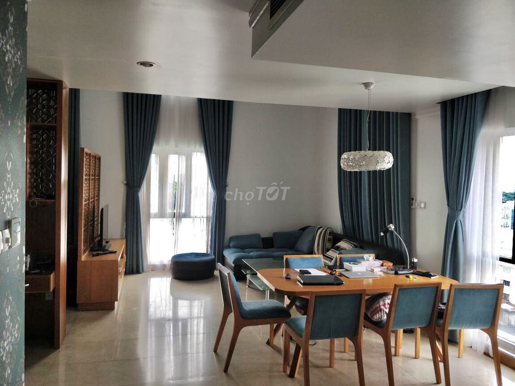 ПЕНТХАУС SAIGON PAVILLON, РАЙОН 3 – 100 м² (3 спальни - 3 санузла) – ВСЕГО 38 МЛН/мес