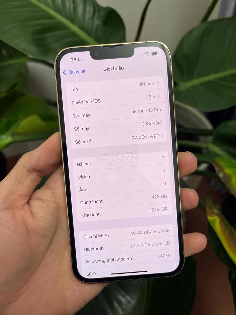 Фото 2: iPhone 13 Pro 128GB золотой