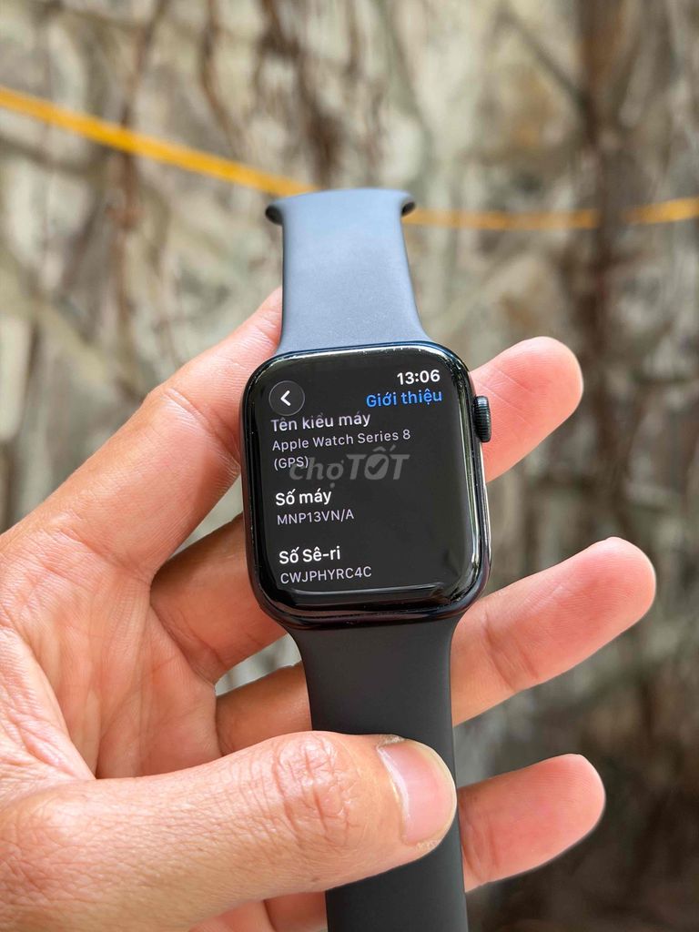Apple Watch Series 8 45mm GPS Midnight VNA Pin 94